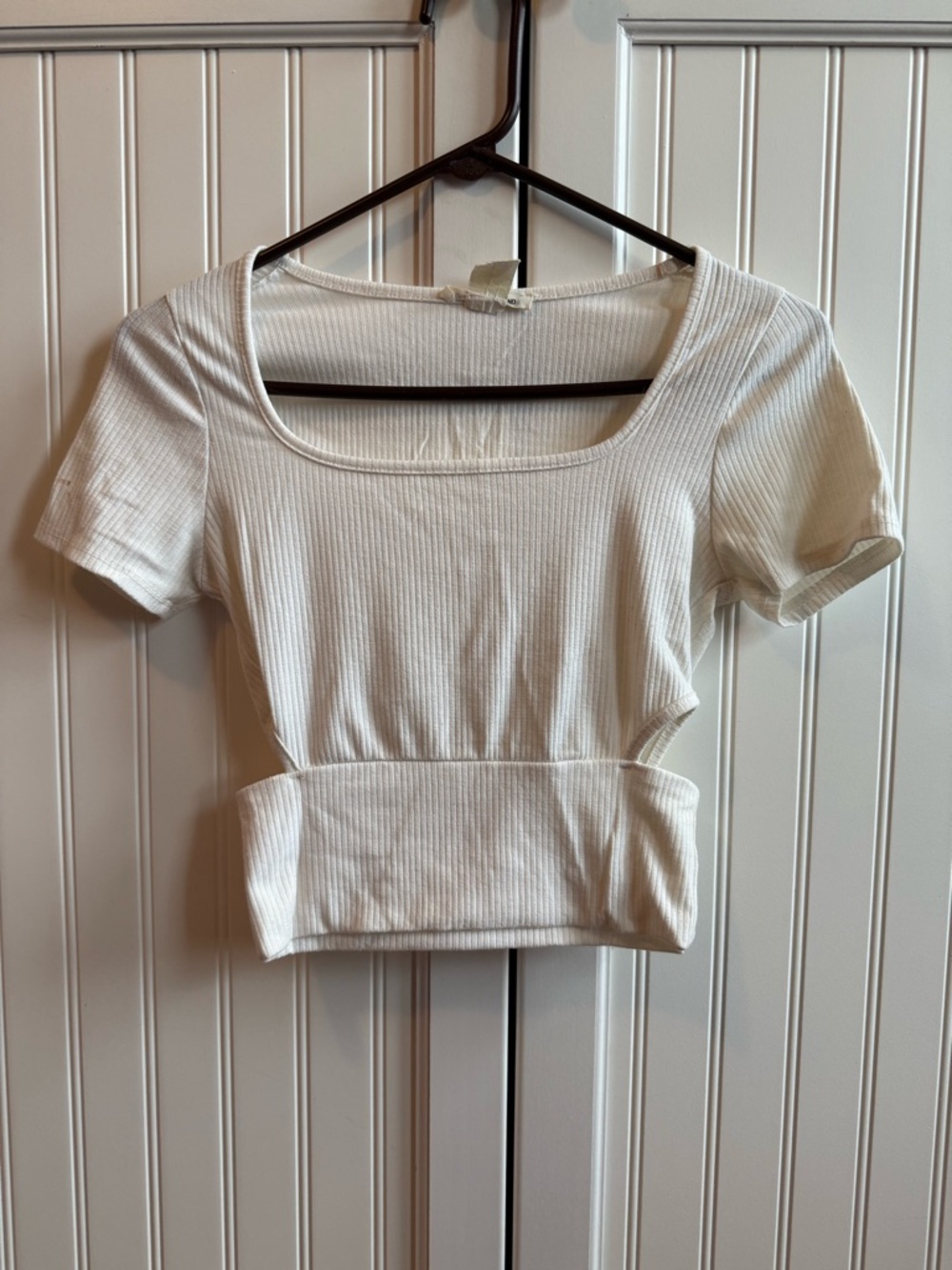 Aeropostale White crop top.